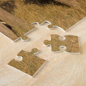 Afrika, Kenia, Masai Mara. Afrikaanse Olifant Legpuzzel (Zijkant)