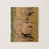 Afrika, Kenia, Masai Mara. Afrikaanse Olifant Legpuzzel (Verticaal)