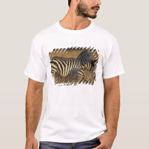 Afrika, Kenia, Masai Mara Game Reserve. Vlaktes T-shirt