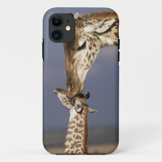 Afrika, Kenia, Masai Mara. Giraffen (Giraffa camel Case-Mate iPhone Case (Achterkant)