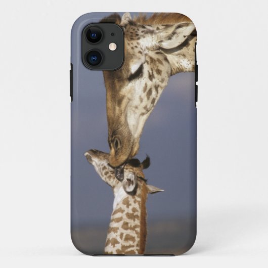 Afrika, Kenia, Masai Mara. Giraffen (Giraffe Case-Mate iPhone Case (Achterkant)