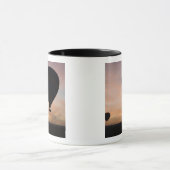 Afrika, Kenia, Masai Mara. Twee ballonglide Mok (Midden)