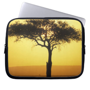 Afrika, Kenia, Masai Mara-wildreservaat, stijgend Laptop Sleeve