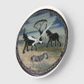 Afrika Kenia Mooie Elegante Wilde dieren Grote Klok (Hoek)