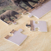 Afrika, Kenia, Nanyuki, Mpala. Afrikaans Legpuzzel (Zijkant)