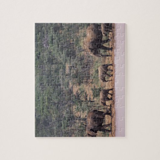 Afrika, Kenia, Nanyuki, Mpala. Afrikaans Legpuzzel (Verticaal)