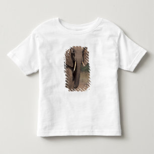 Afrika, Kenia, Nanyuki, Mpala. Afrikaanse Olifant. Kinder Shirts