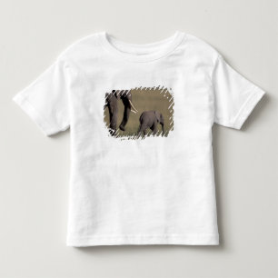 Afrika, Kenia, Nationaal park Amboseli. Afrikaanse Kinder Shirts
