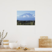 Afrika, Kenia, Nationaal park Amboseli, Kudde van Poster (Keuken)
