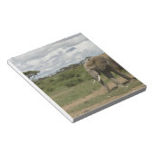 Afrika, Kenia, Nationaal park Amboseli, olifant, Notitieblok (Schuin)