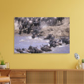 Afrika, Kenia, Nationaal Park Masai Mara. Canvas Afdruk (Insitu (Woonkamer))