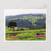 Afrika - Kenia - Panorama - Briefkaart (Voorkant)