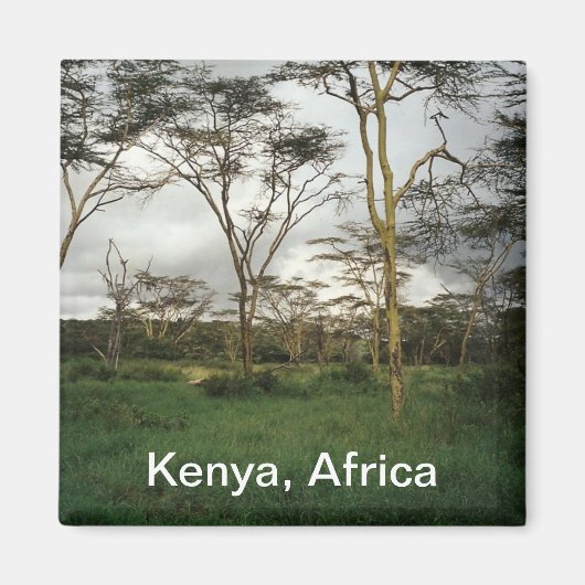 Afrika Kenia wild land Magneet (Voorkant)