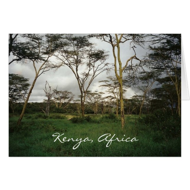 Afrika Kenia wildernis (Voorkant Horizontaal)