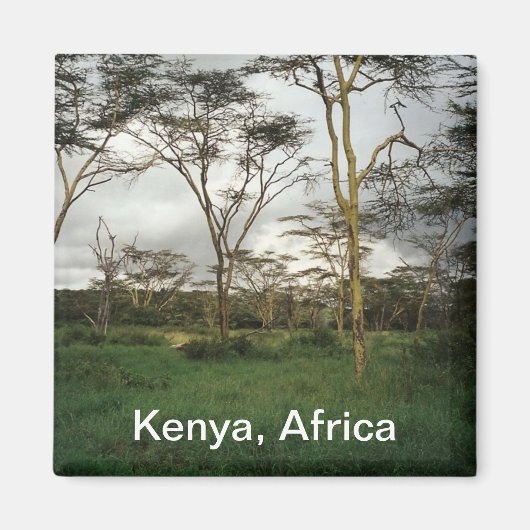 Afrika Kenia wildernis Magneet (Voorkant)