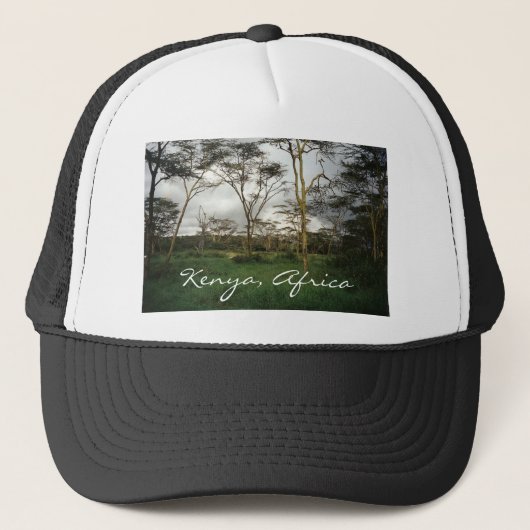 Afrika Kenia wildernis Trucker Pet (Voorkant)
