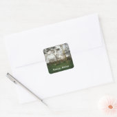 Afrika Kenia wildernis Vierkante Sticker (Envelop)