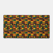Afrika Kente Ghana, Ivoorkust Tribal Patroon 1 Bureaumat (Voorkant)