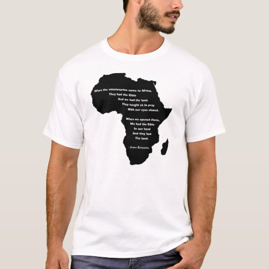 Afrika Kenyatta T-shirt (Voorkant)