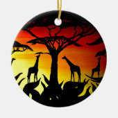 AFRIKA KERAMISCH ORNAMENT (Voorkant)