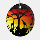 AFRIKA KERAMISCH ORNAMENT (Links)