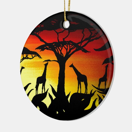 AFRIKA KERAMISCH ORNAMENT (Links)