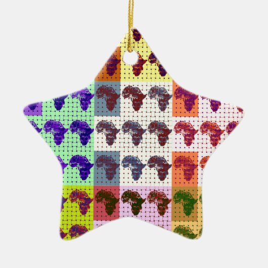 Afrika Keramisch Ornament (Voorkant)