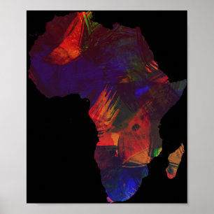 Afrika Klein Afrika — Kunstkaart Poster