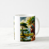 Afrika Koffiemok (Voorkant rechts)