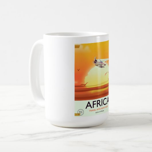 Afrika Koffiemok (Voorkant links)