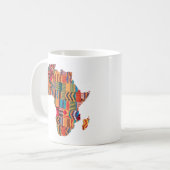 Afrika Koffiemok Tassen (Voorkant links)
