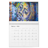 Afrika Kunst Colander met mooie Afbeeldingen Kalender (Feb 2026)