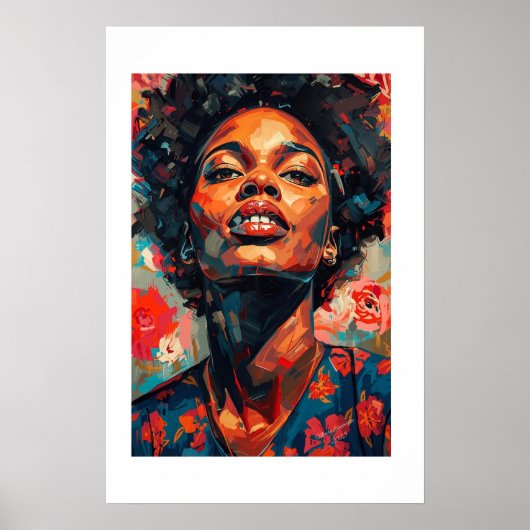 Afrika Kunstprint Poster (Voorkant)