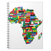 Afrika - landen met een laag pitje notitieboek (Voorkant)