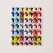 Afrika Legpuzzel (Verticaal)