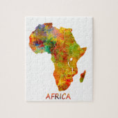 Afrika Legpuzzel (Verticaal)