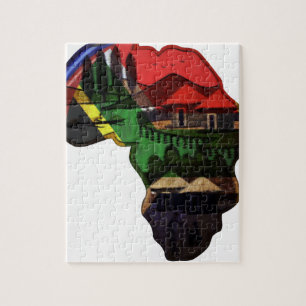 Afrika Legpuzzel