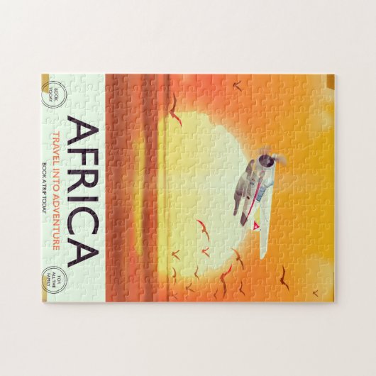 Afrika Legpuzzel (Horizontaal)