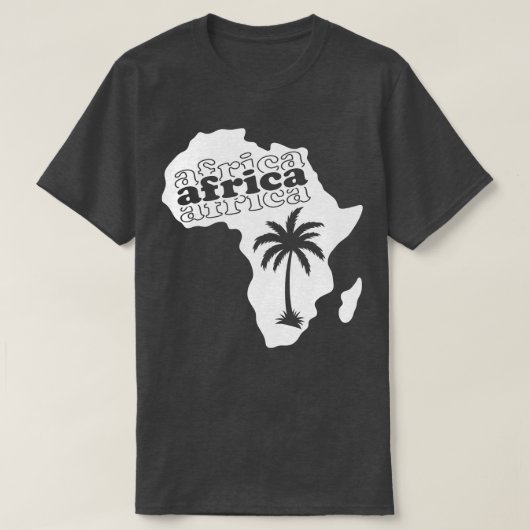 Afrika licht t-shirt (Design voorkant)