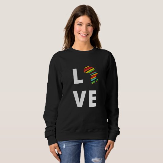 Afrika Liefde Trui (Voorkant volledig)