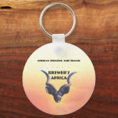 Afrika-Logo van de brouwerij Sleutelhanger (Voorkant)