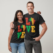Afrika Love Prouted African American Black History T-shirt (Unisex)