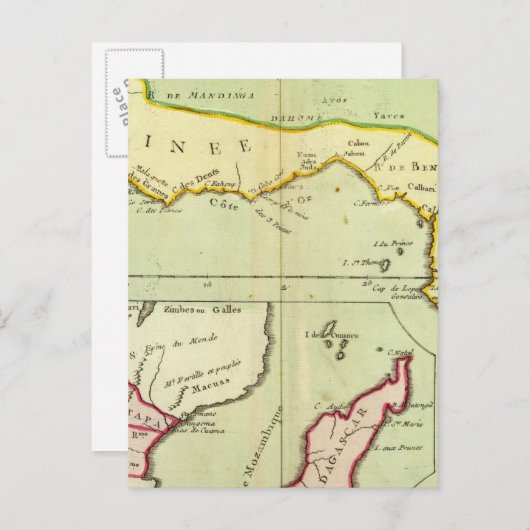 Afrika, Madagaskar Briefkaart (Voorkant / Achterkant)