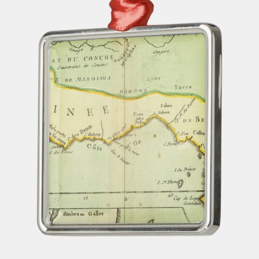 Afrika, Madagaskar Metalen Ornament (Links)