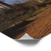 Afrika, Madagaskar, Morondava, Baobab Avenue. Poster (Hoek)