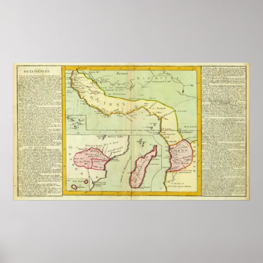 Afrika, Madagaskar Poster (Voorkant)