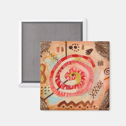 Afrika Magneet (Voorkant / Achterkant)