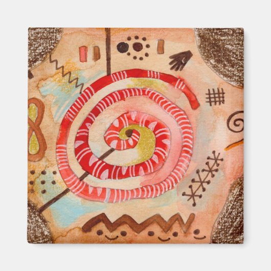 Afrika Magneet (Voorkant)