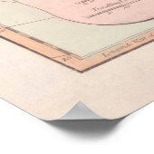  Afrika Map (1800)  Afrikaans Continen Poster (Hoek)