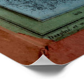  Afrika Map (1865) Afrikaans continent Poster (Hoek)